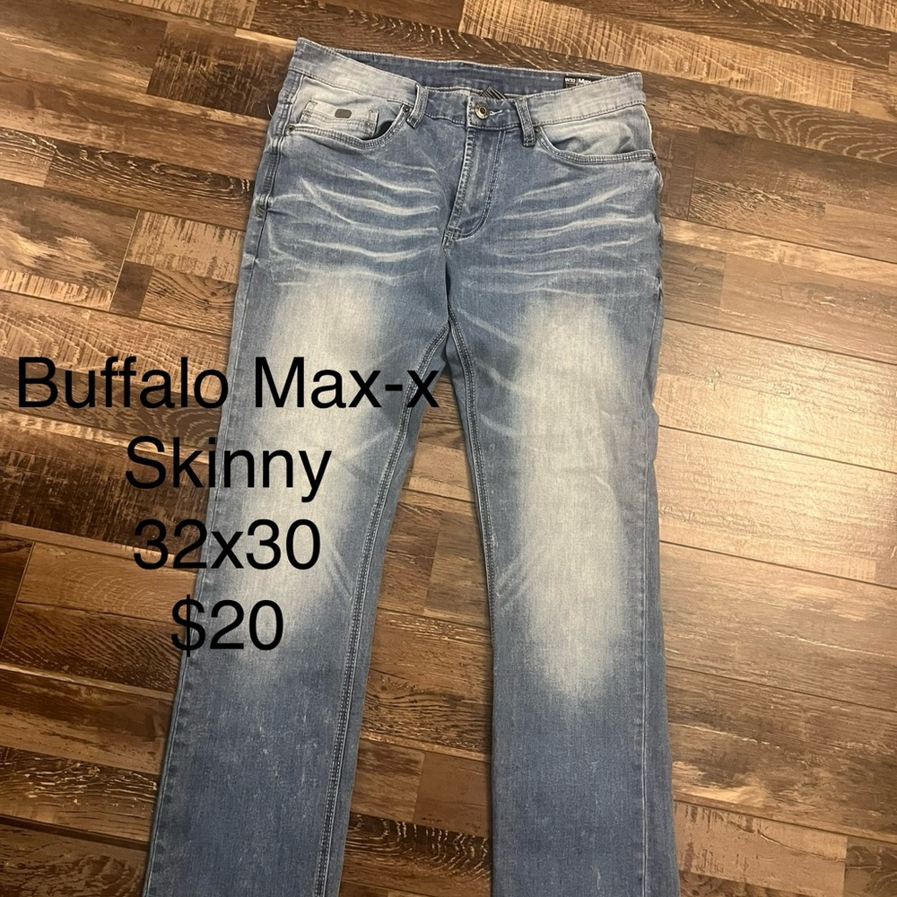 Buffalo Max-x Skinny Men's Jeans - Blue